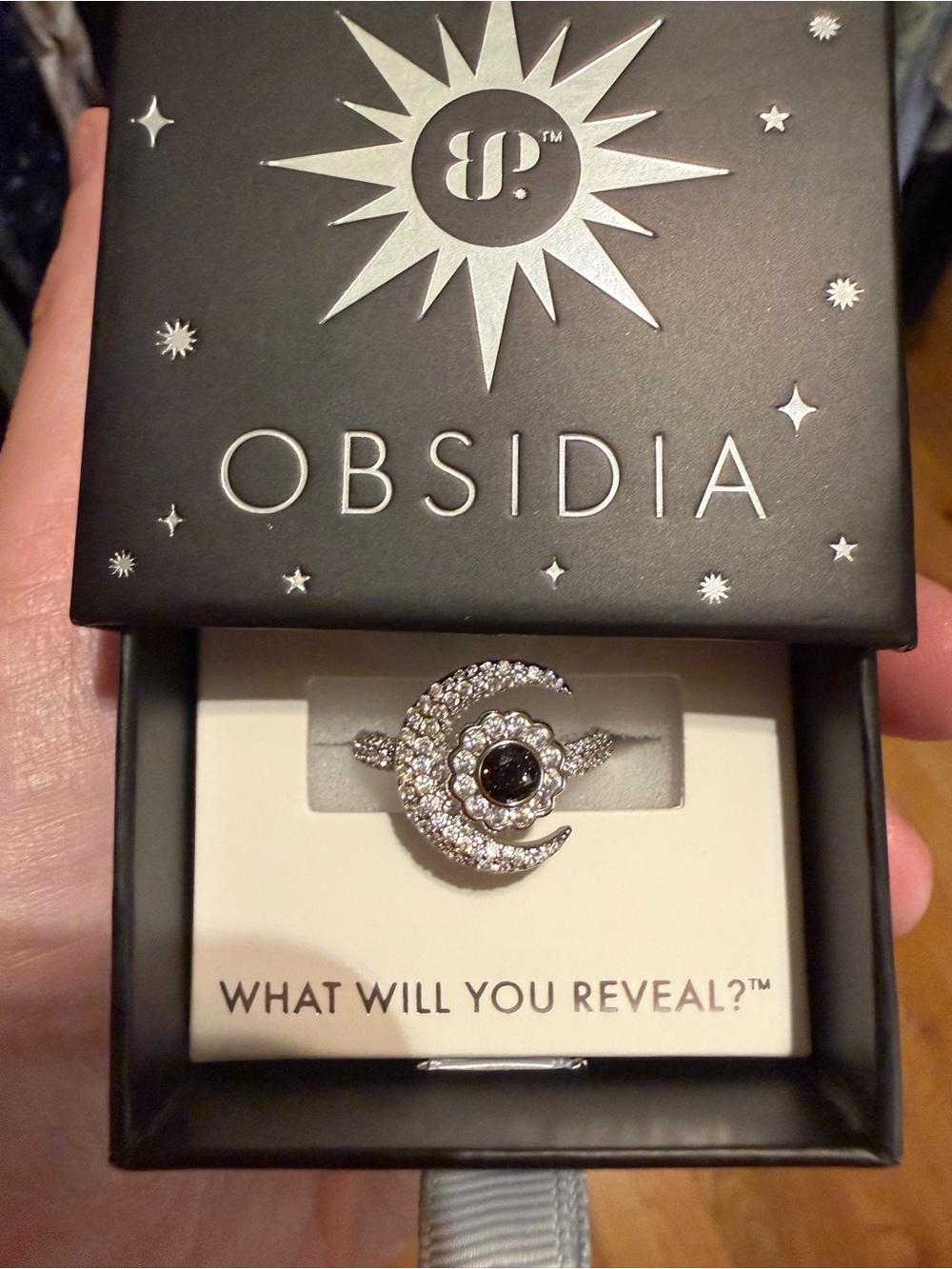 BP Obsidia Eclipse Nocturne Ring